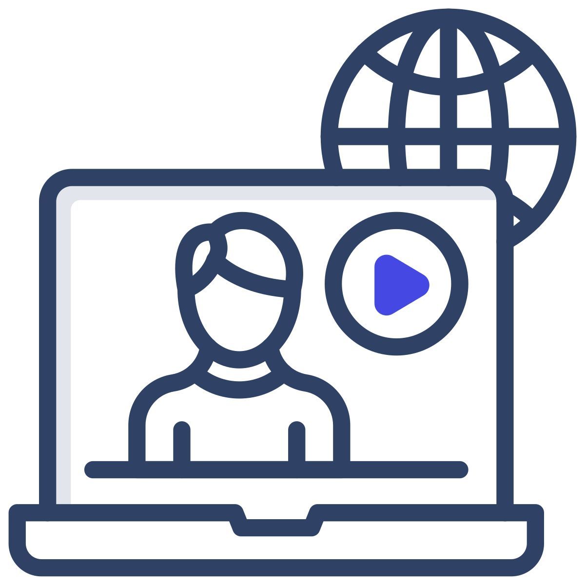 icona lezione online