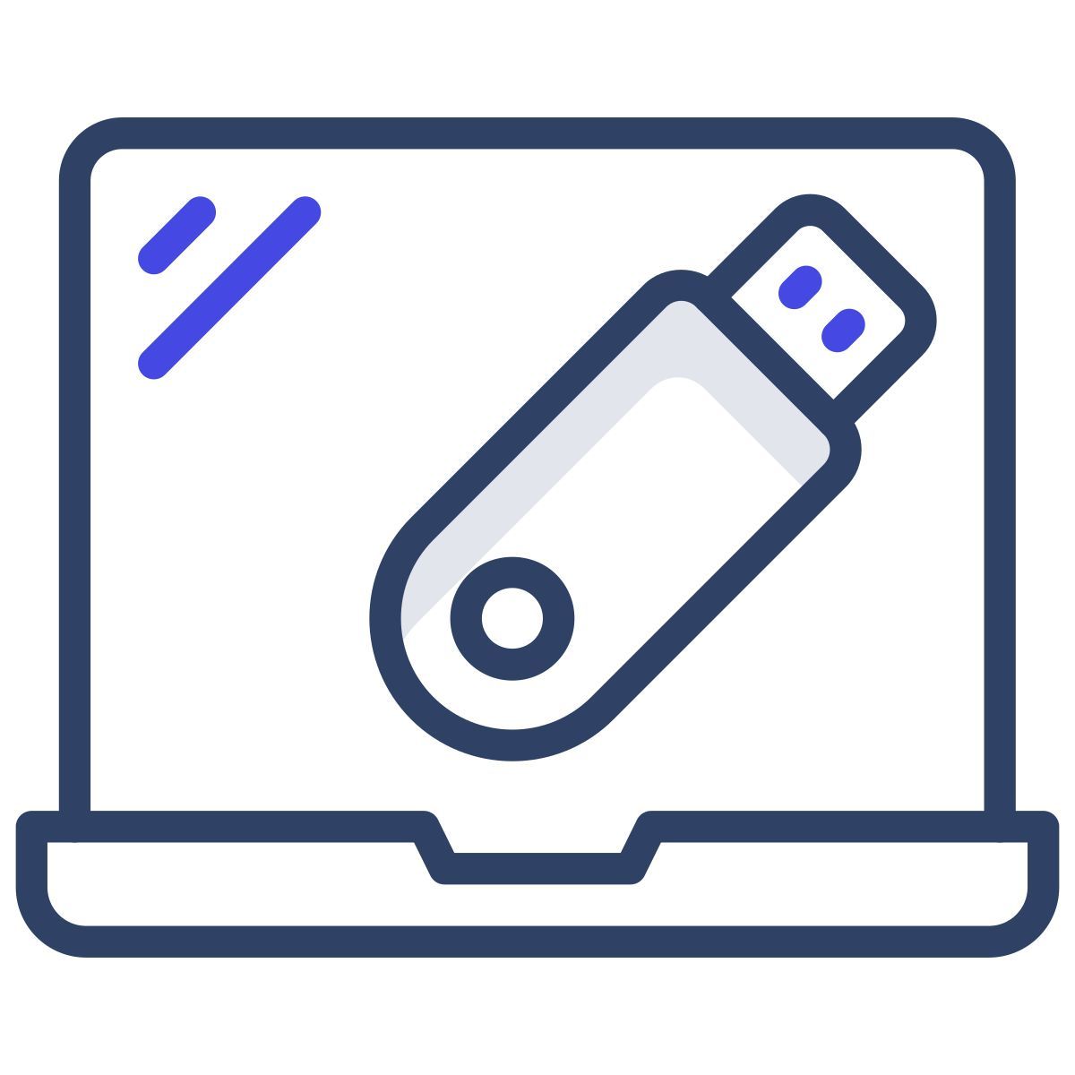 usb 로고 icon