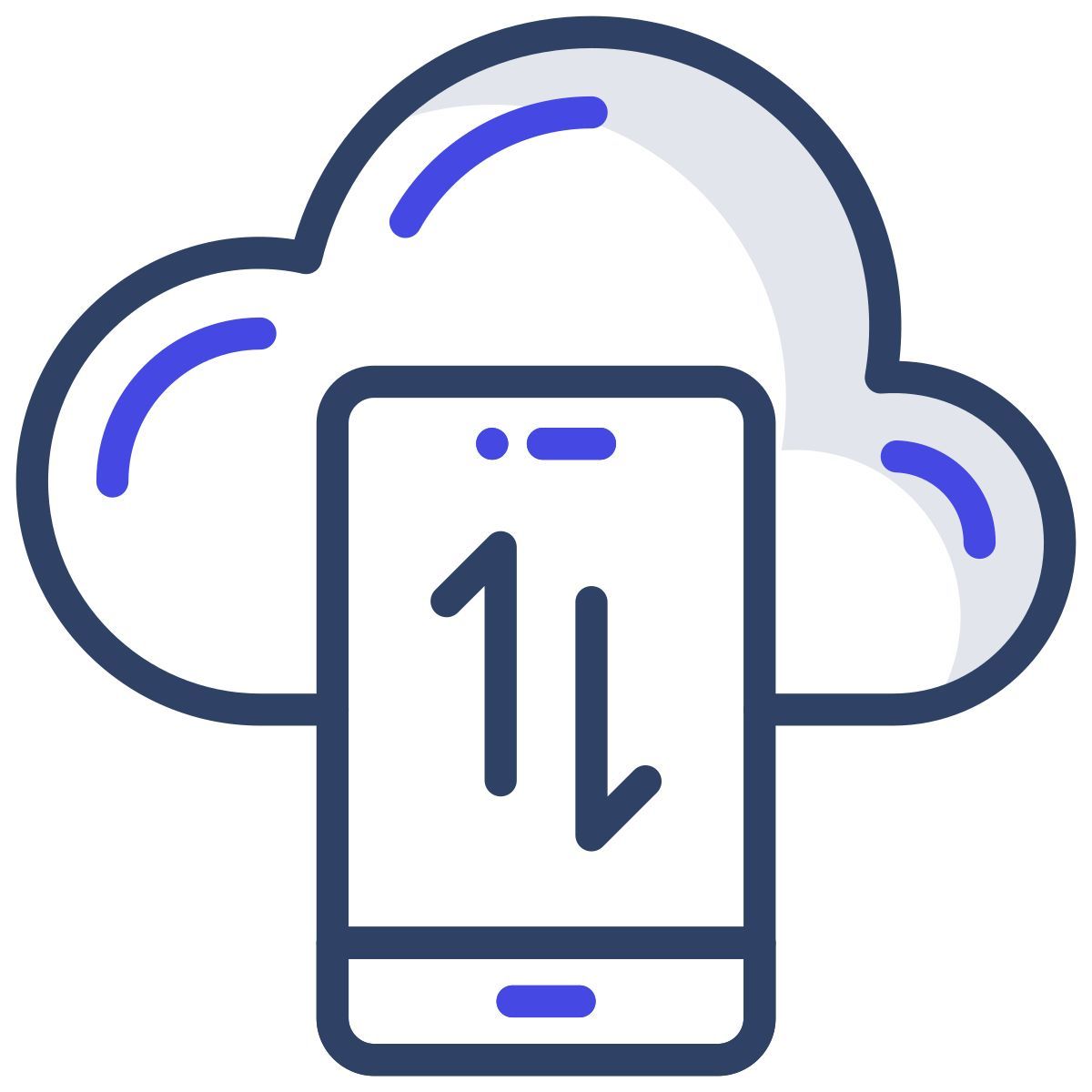 transfer data icon