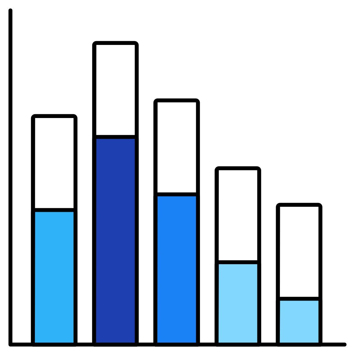 bar chart icon