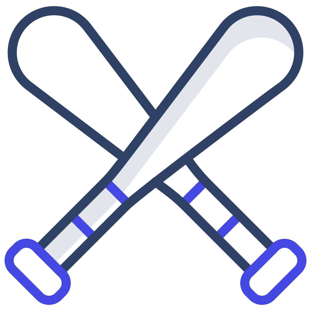 baseball bats icon