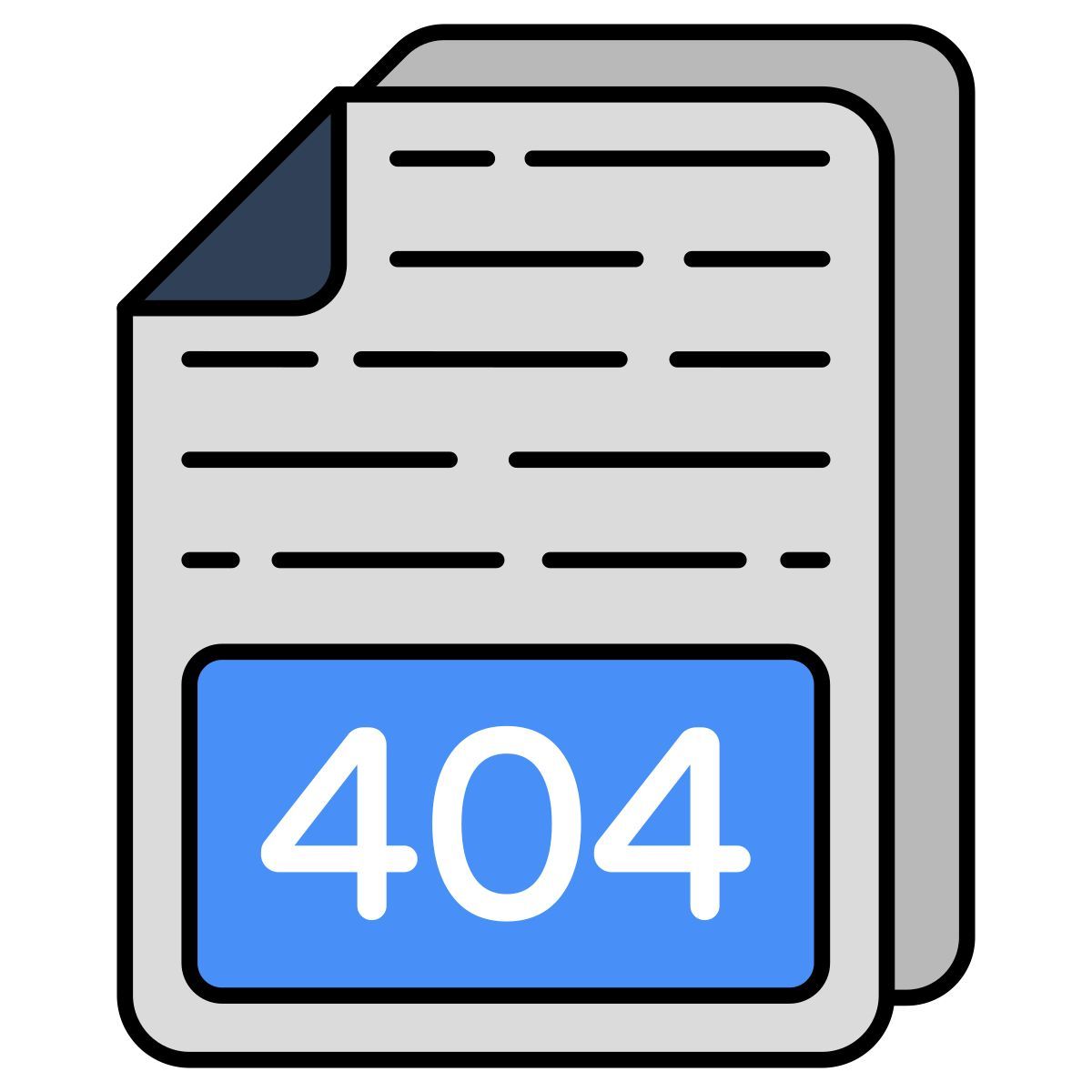 404 fehler icon