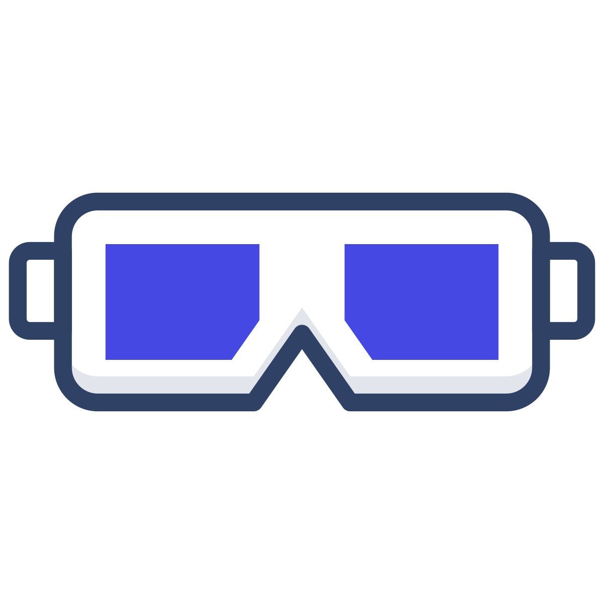 3d glasses icon