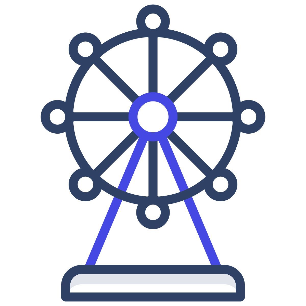 ferris wheel icon