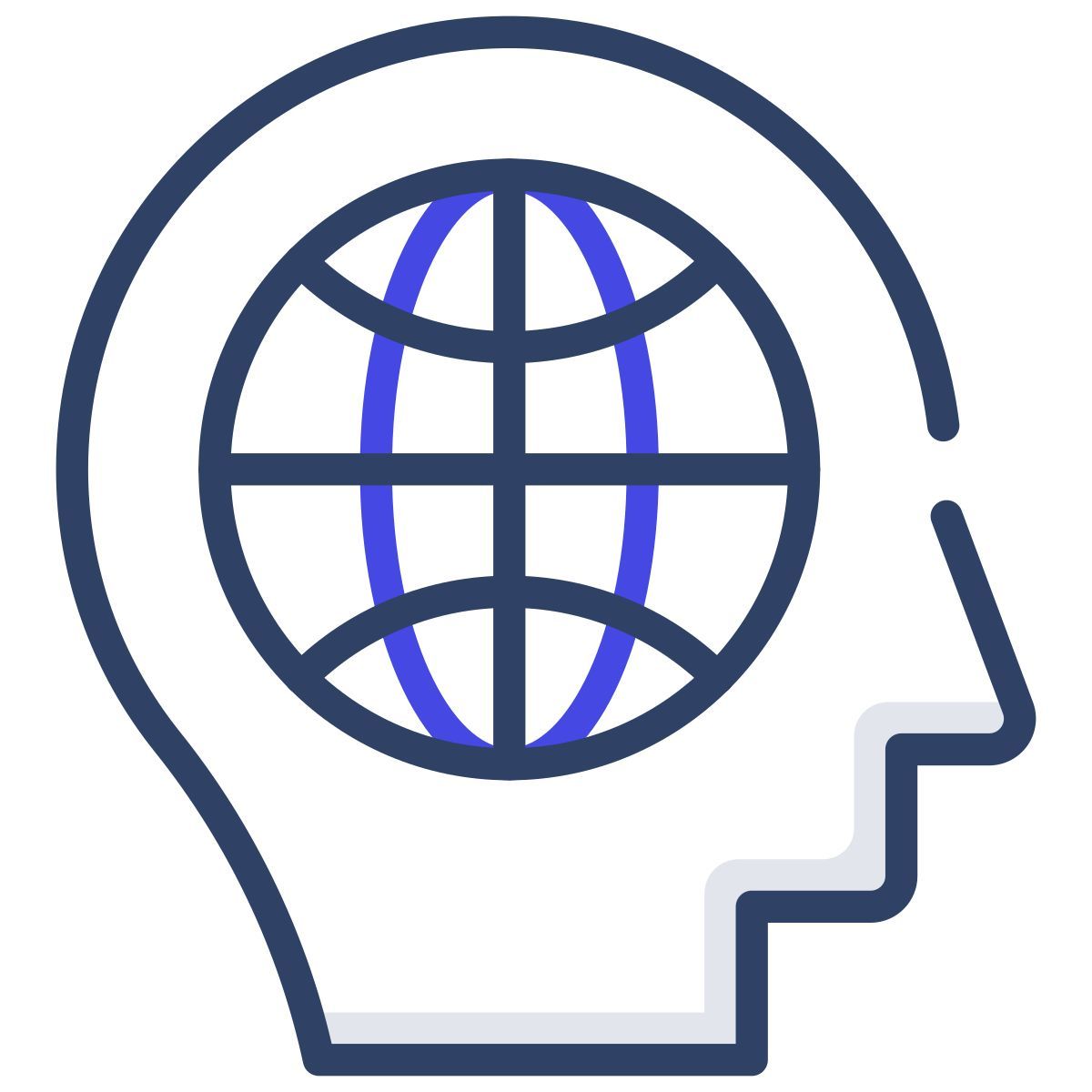 global mind icon