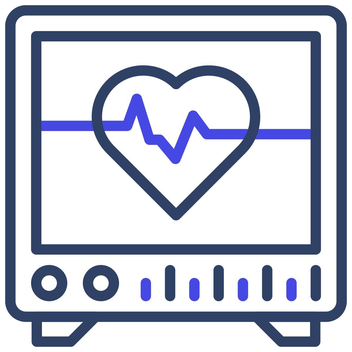 electrocardiogram icon