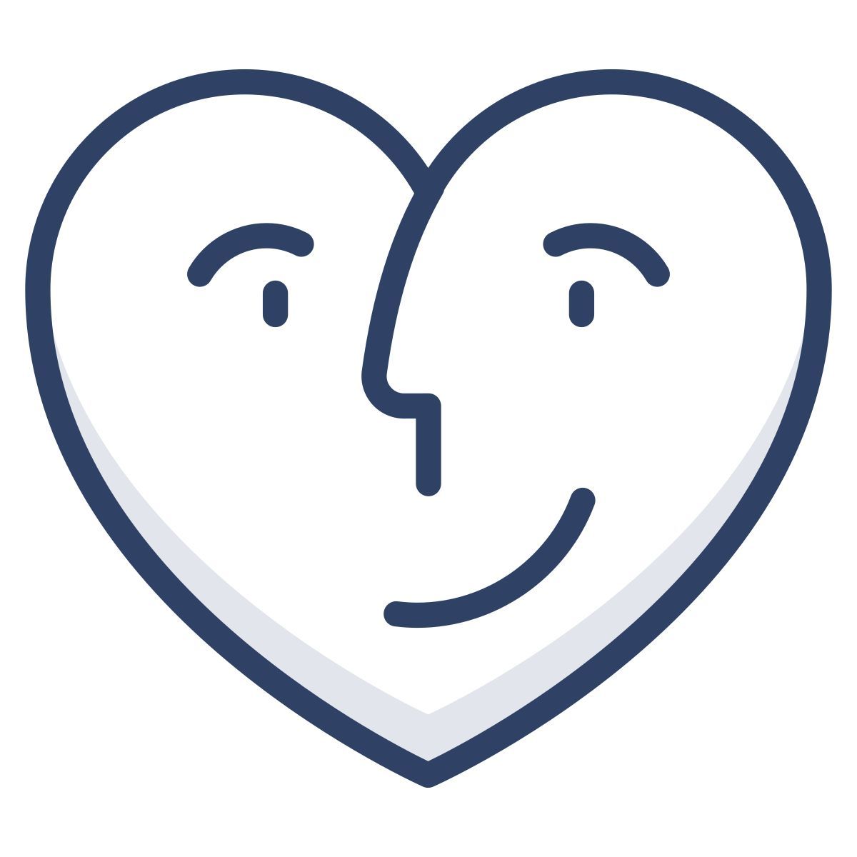 happy heart icon