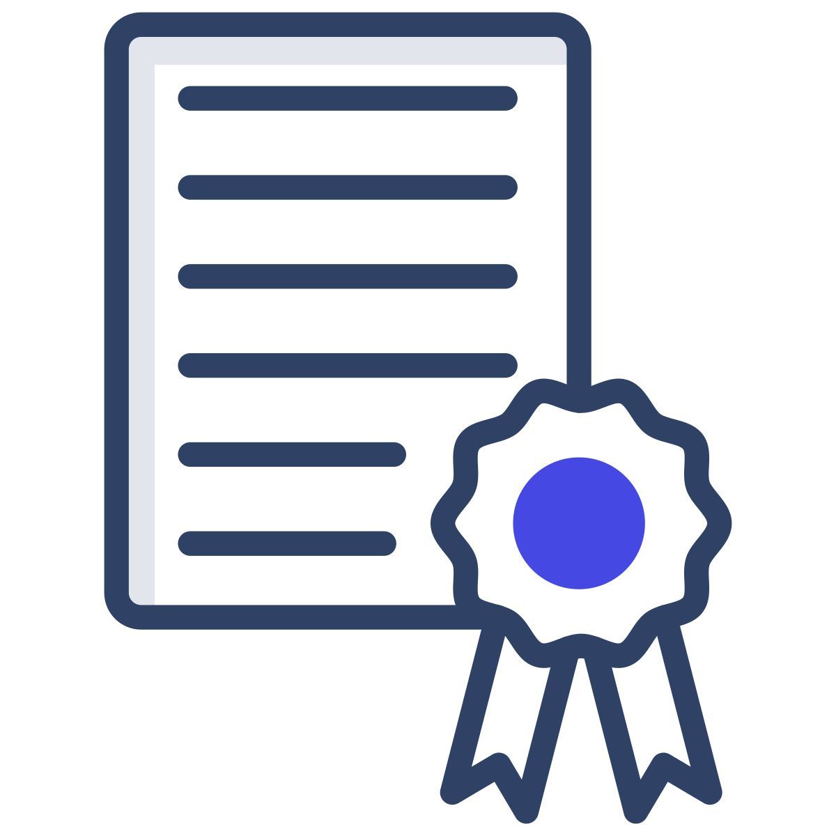 certificate icon