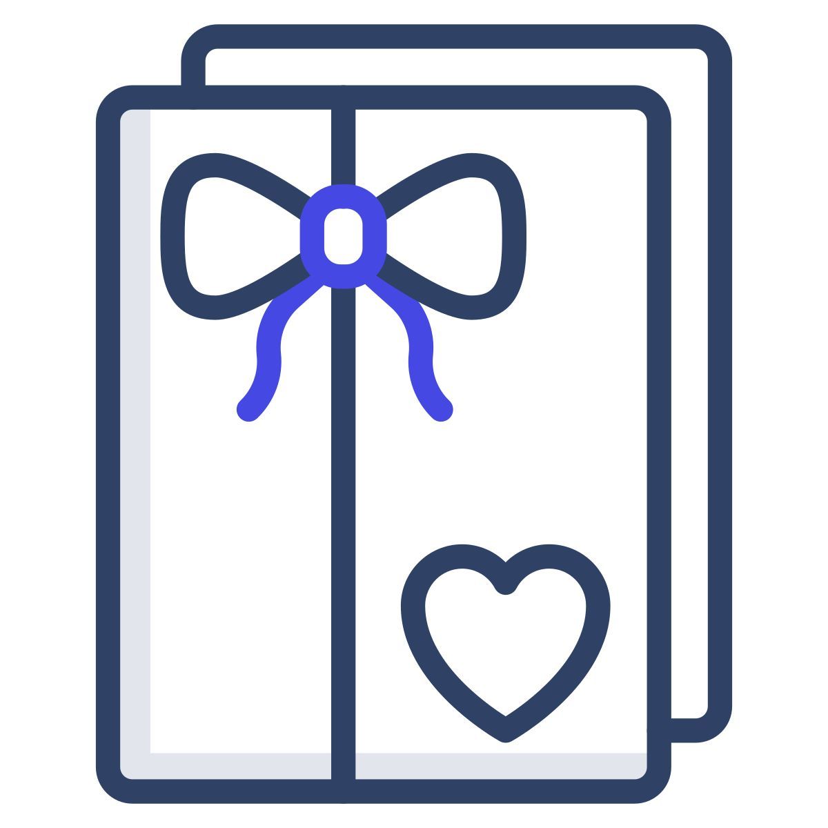 wedding card icon