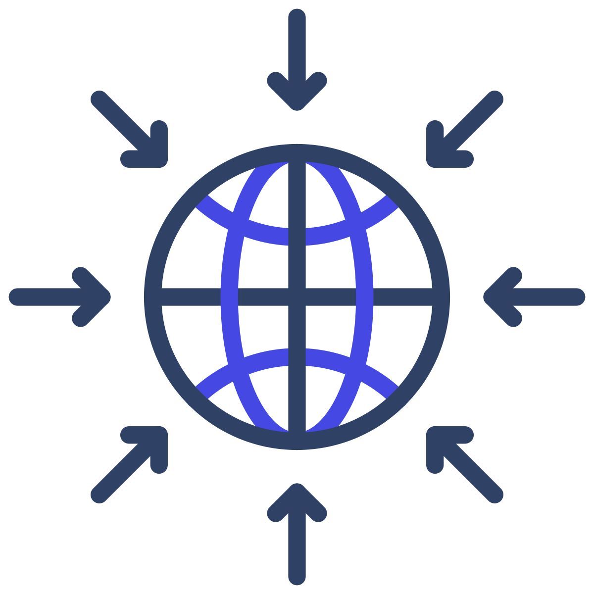 global connection icon