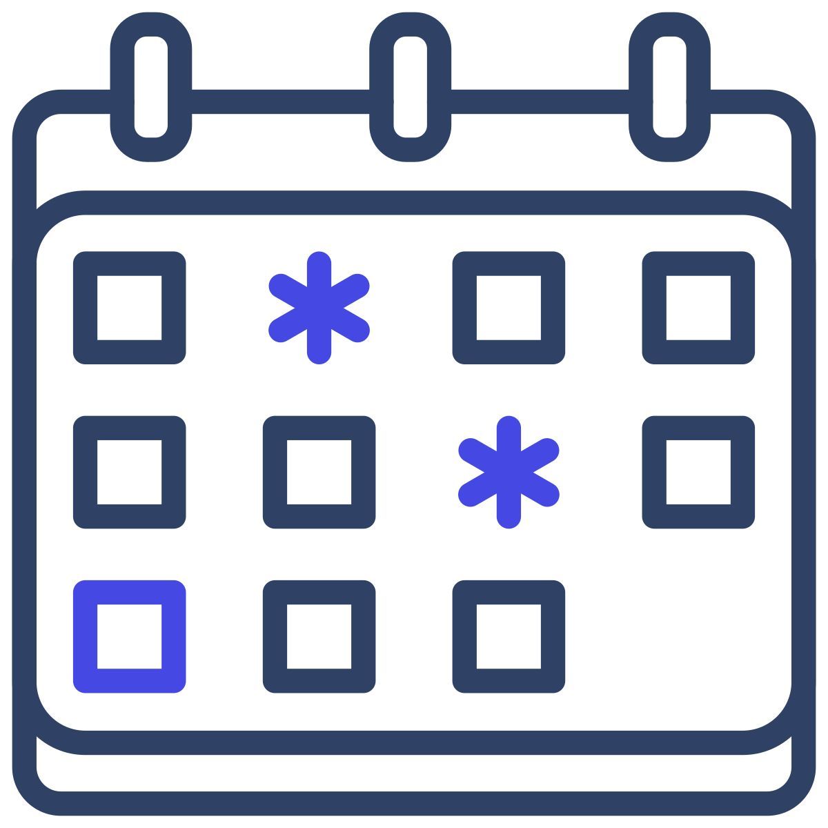calendário icon