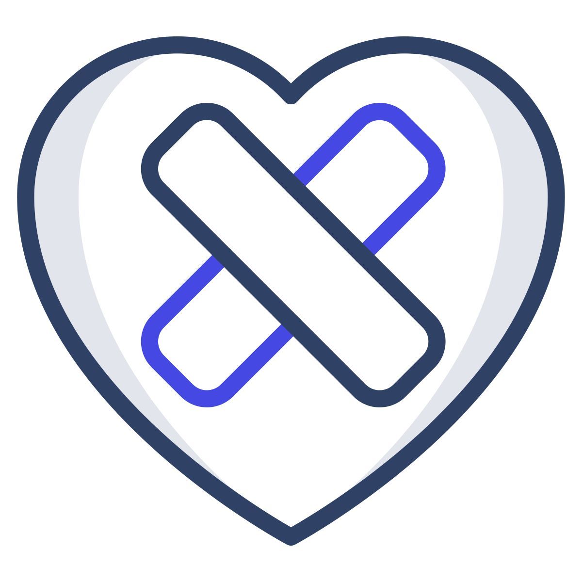 wounded heart icon