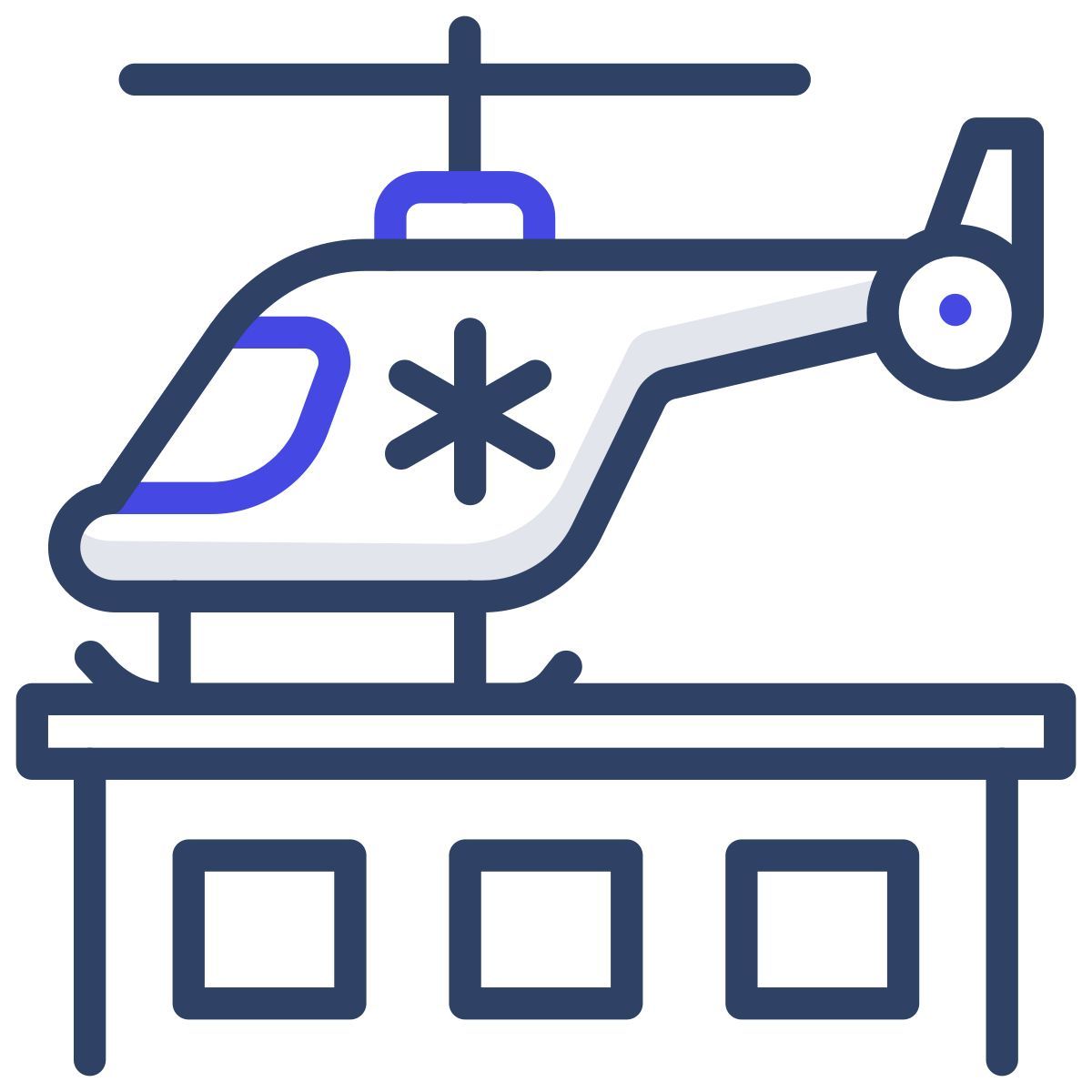 helicóptero icon