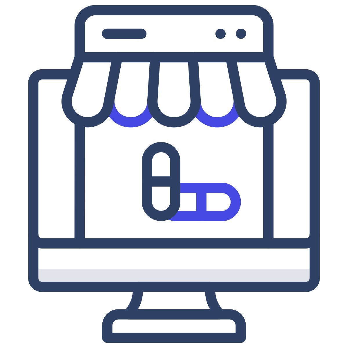 online drugstore icon