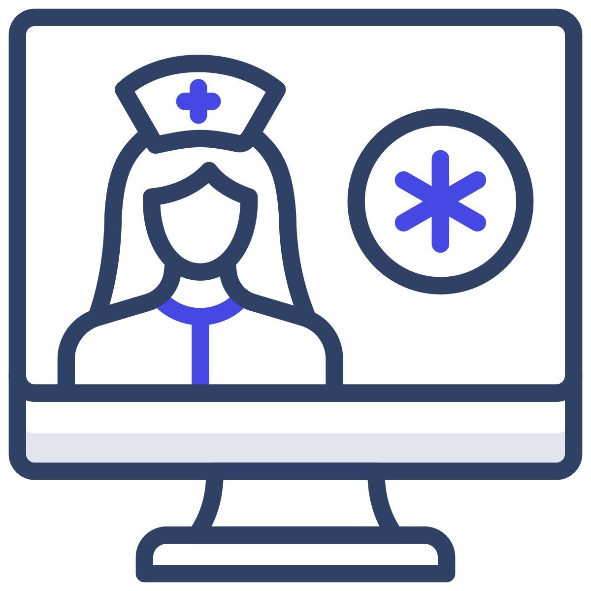 online nurse icon