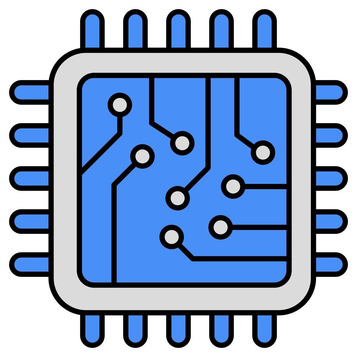 ai processor icon