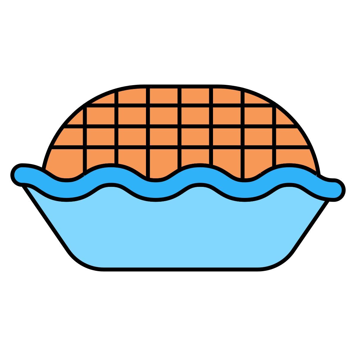 apple pie icon