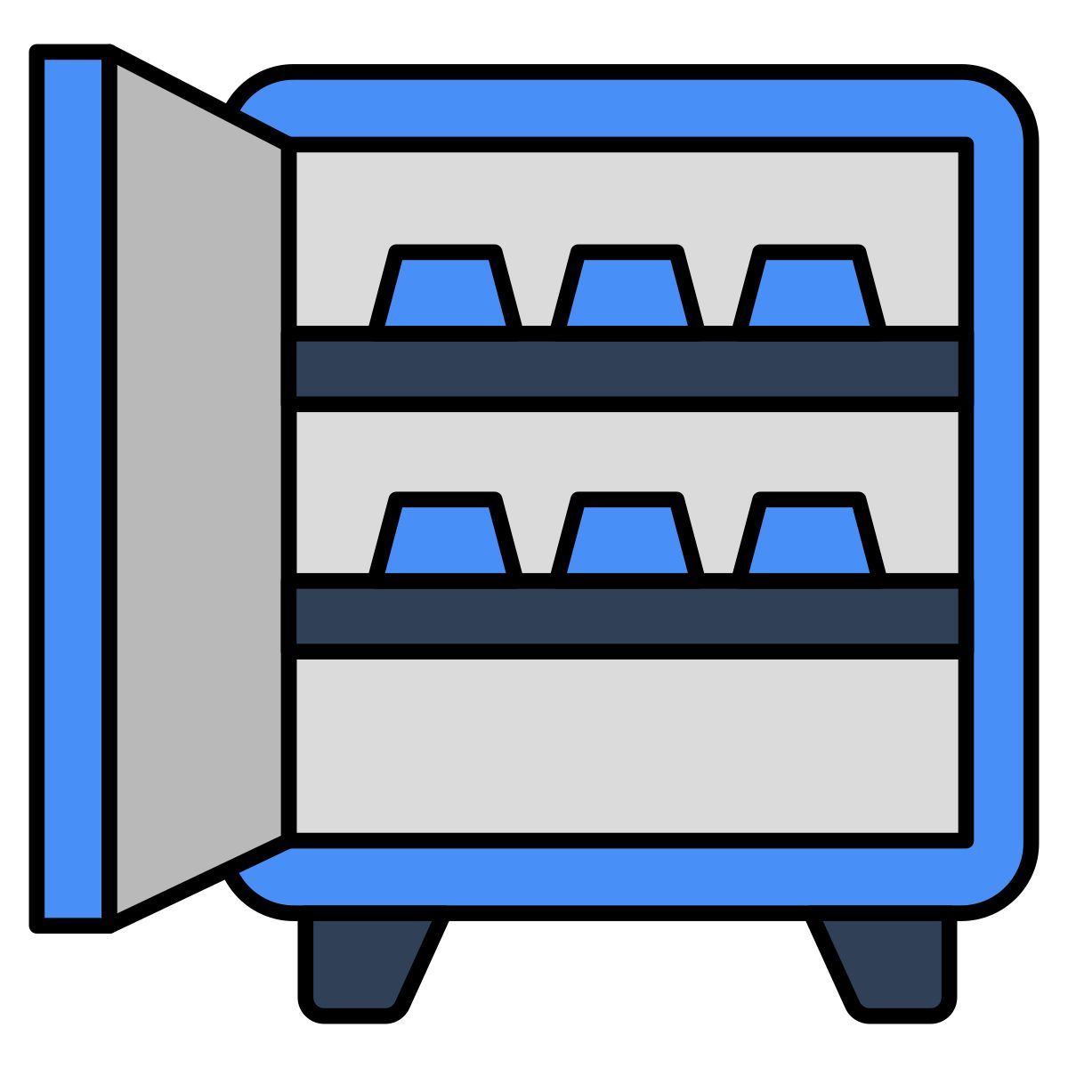银行储物柜 icon