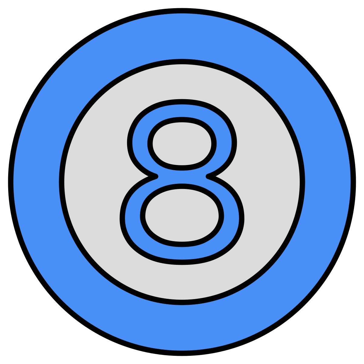 billiard ball icon