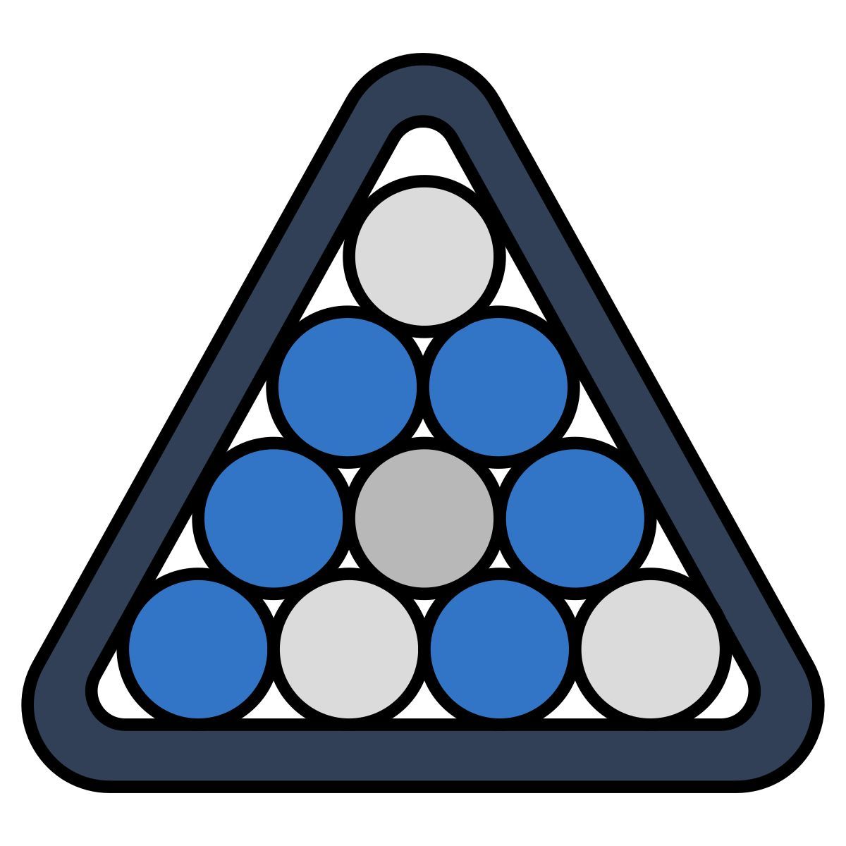 billiard balls icon