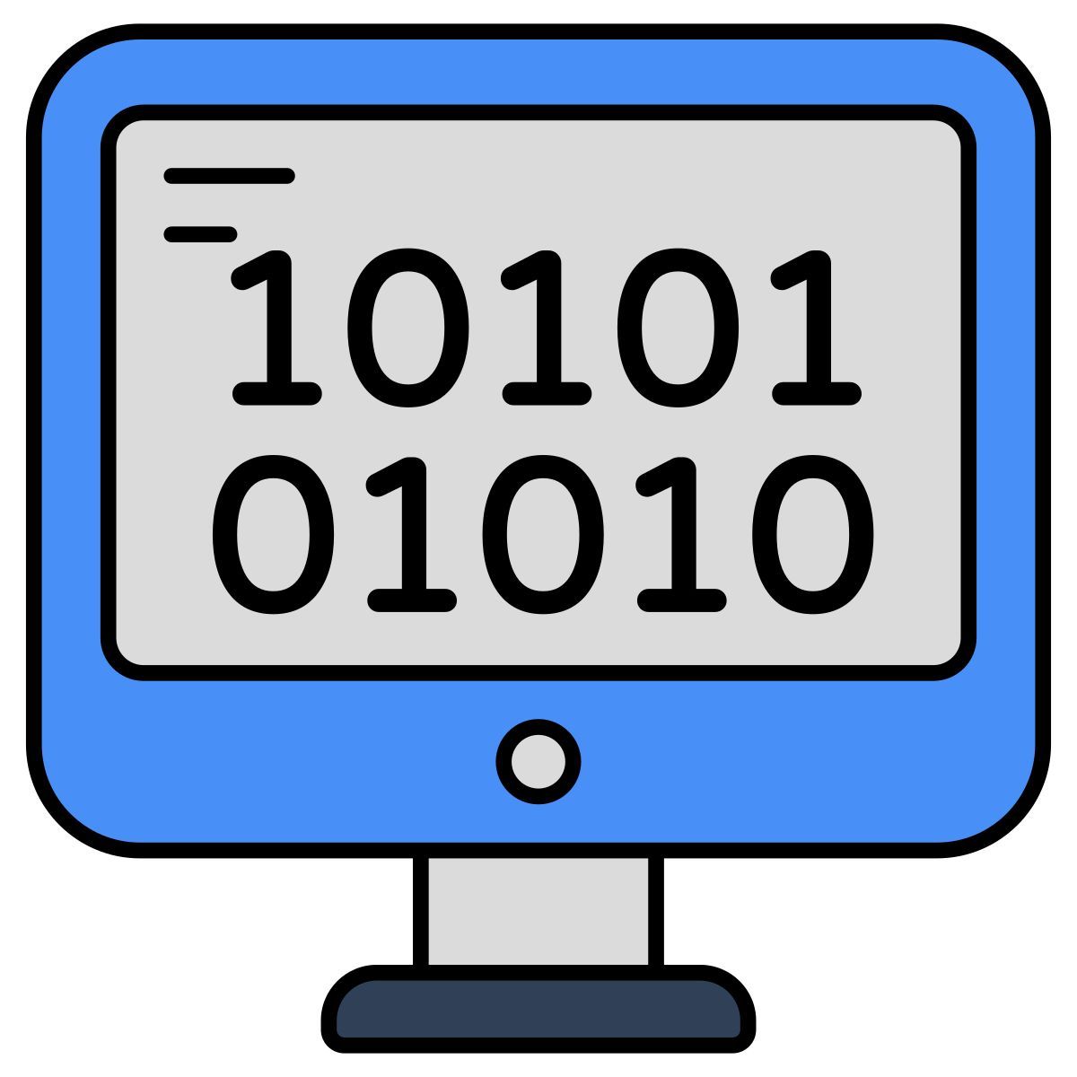 Code binaire icon