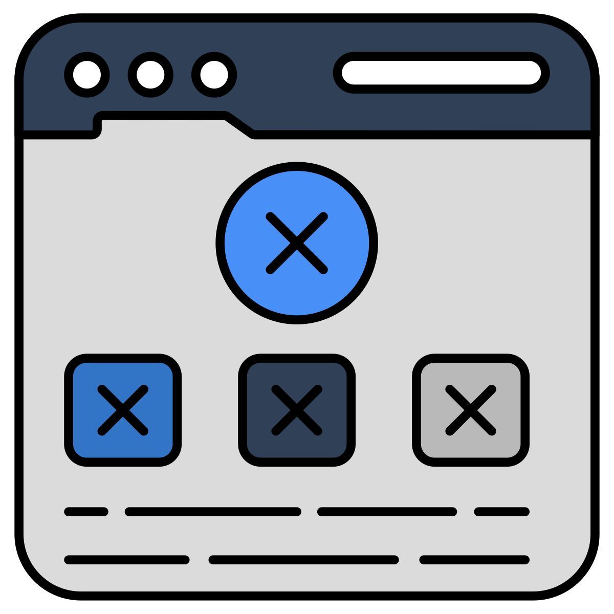 site bloqueado icon