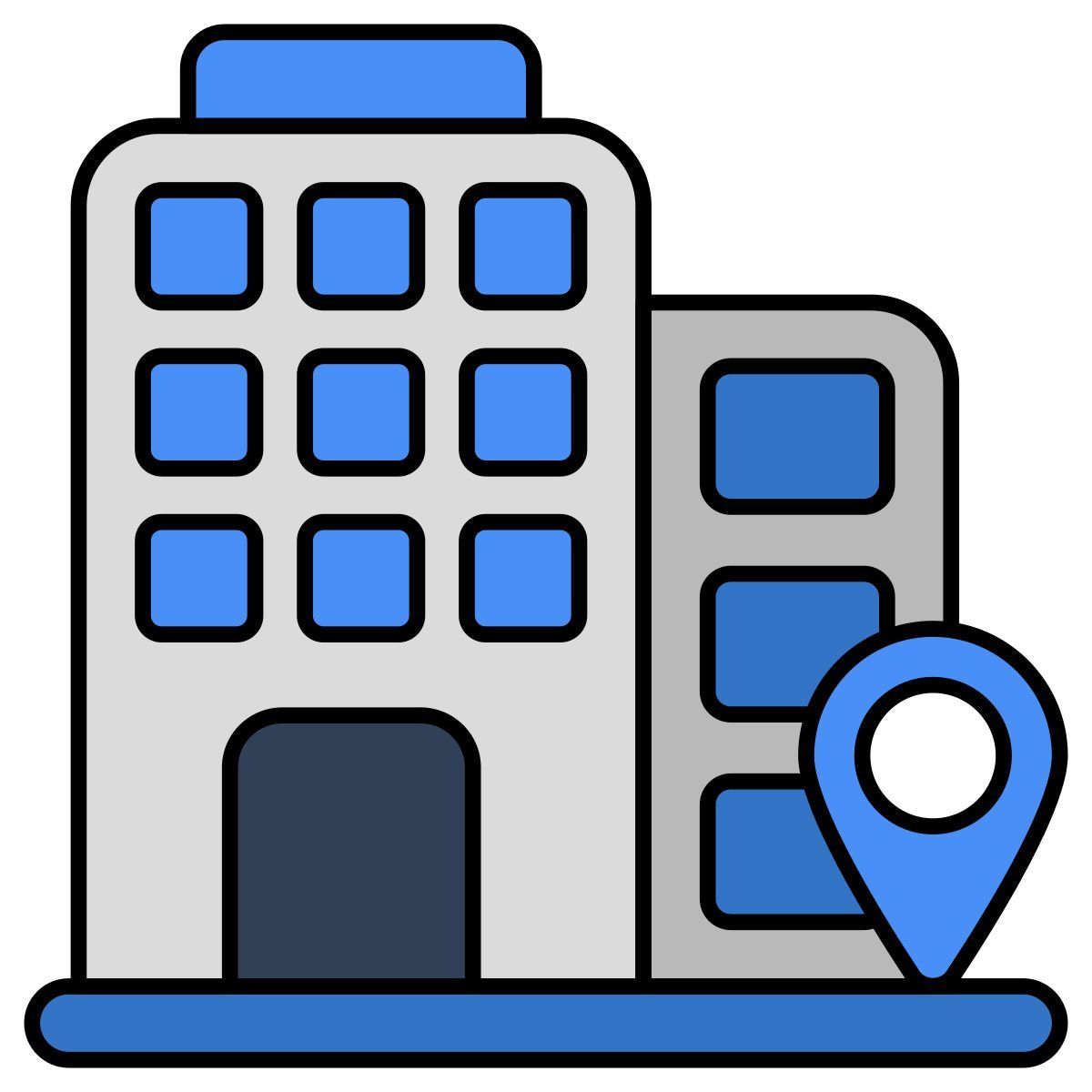 localização do edifício icon