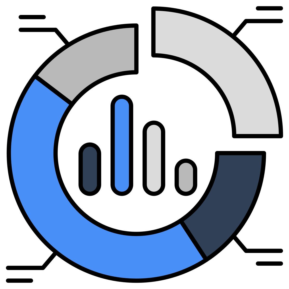 gráfico de negocios icon