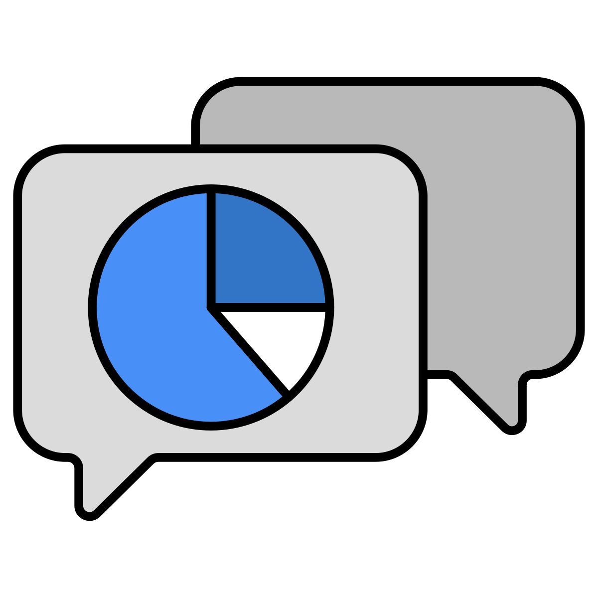 비즈니스 채팅 icon
