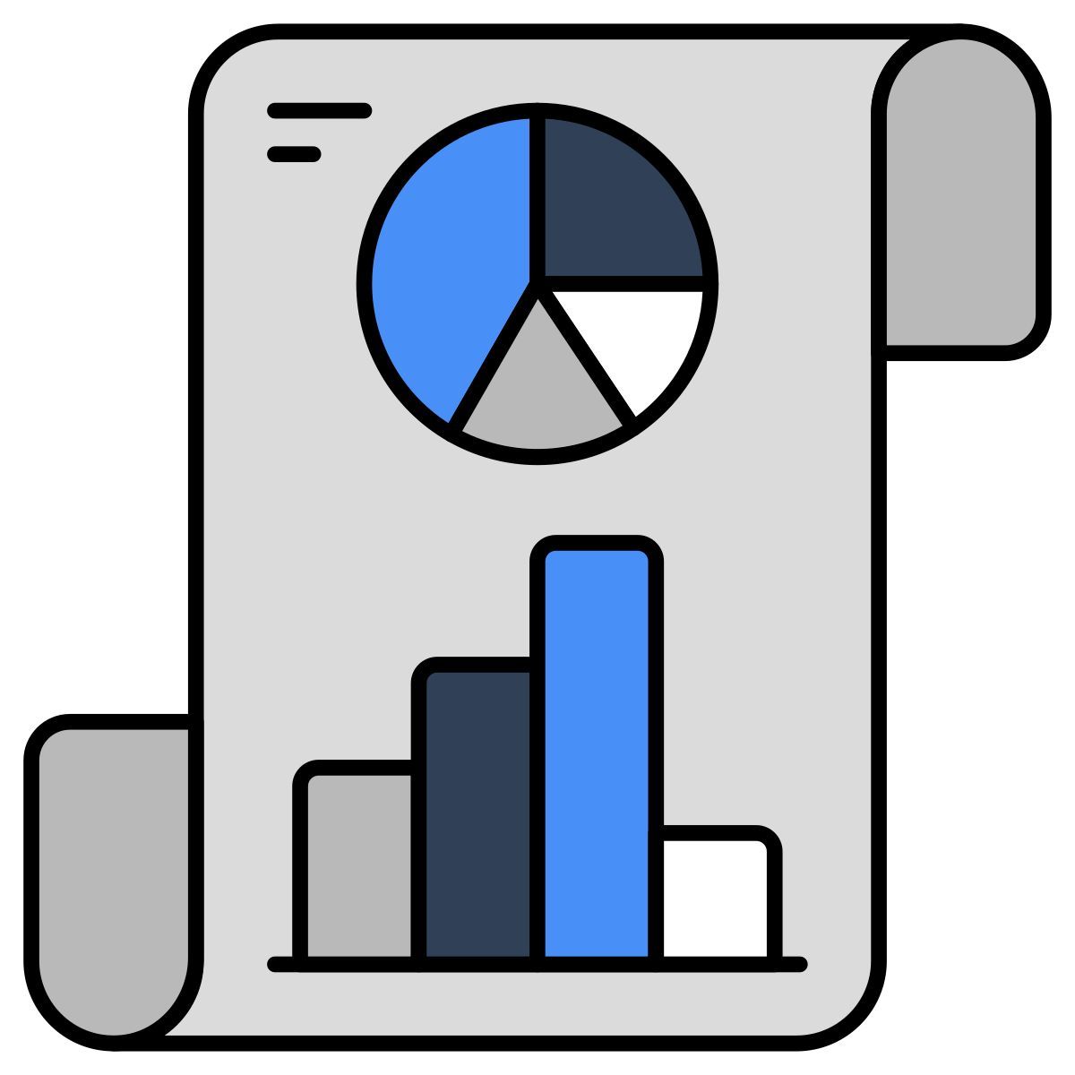informe de negocios icon