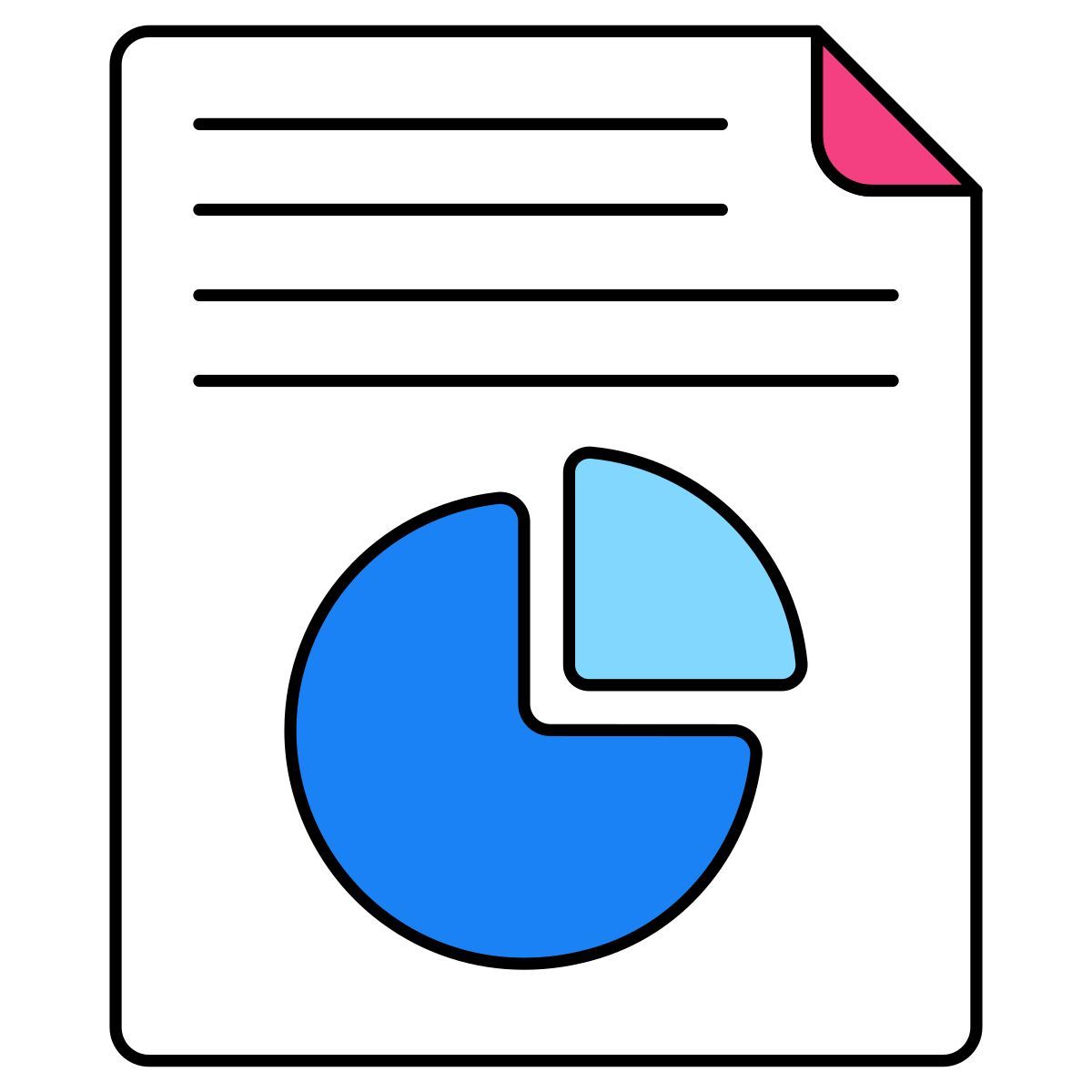 business report icon