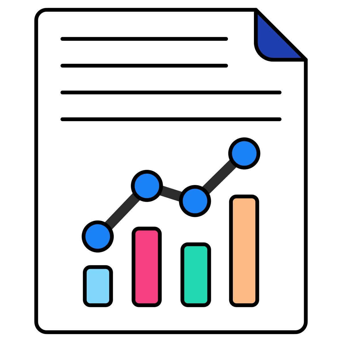 business report icon