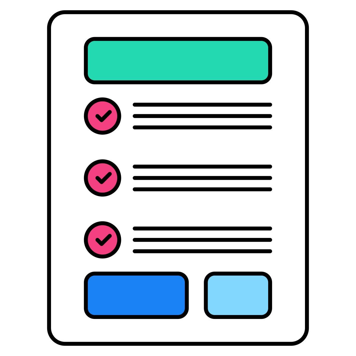 lista de verificación icon