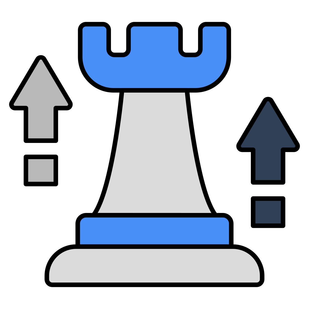 Torre degli scacchi icon