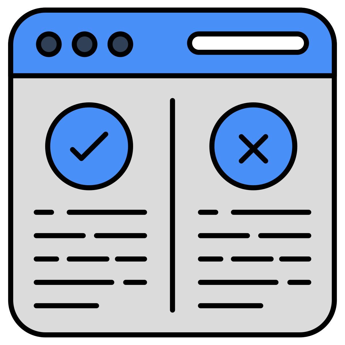웹사이트 선택 icon