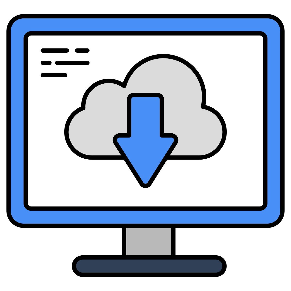 cloud download icon