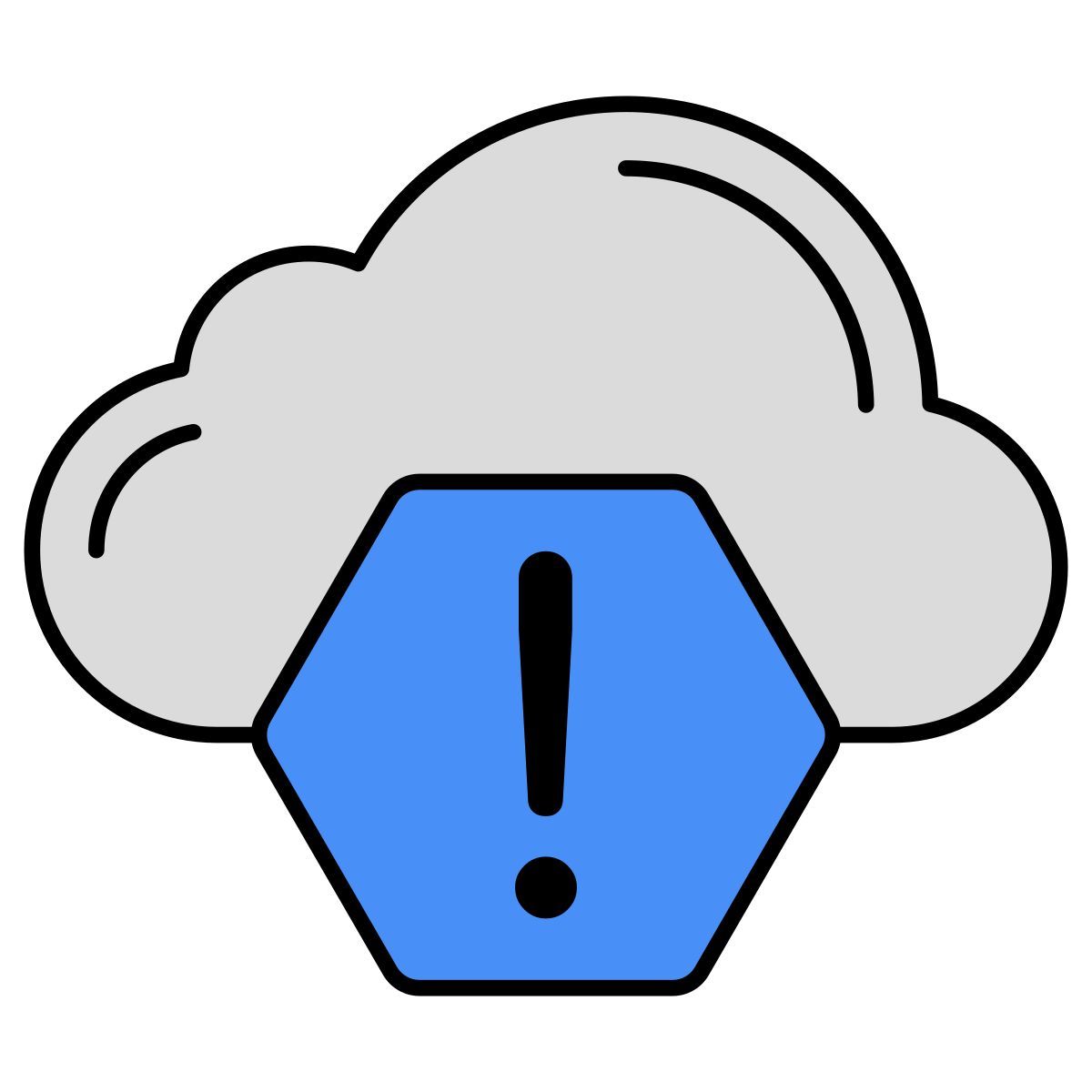 cloud error icon