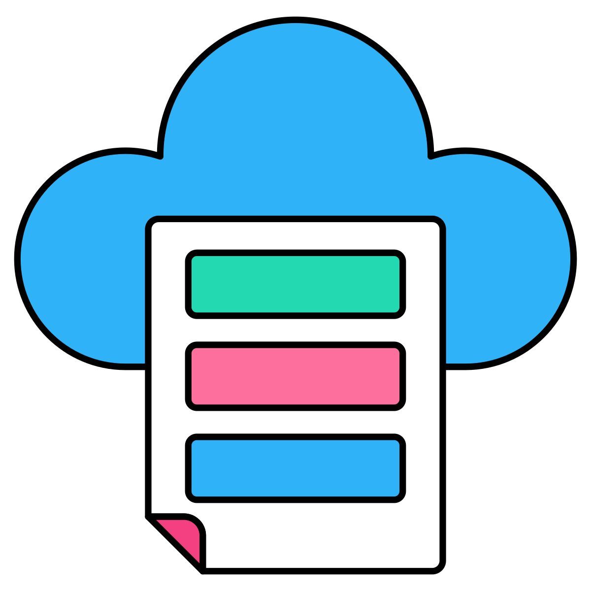 cloud file icon