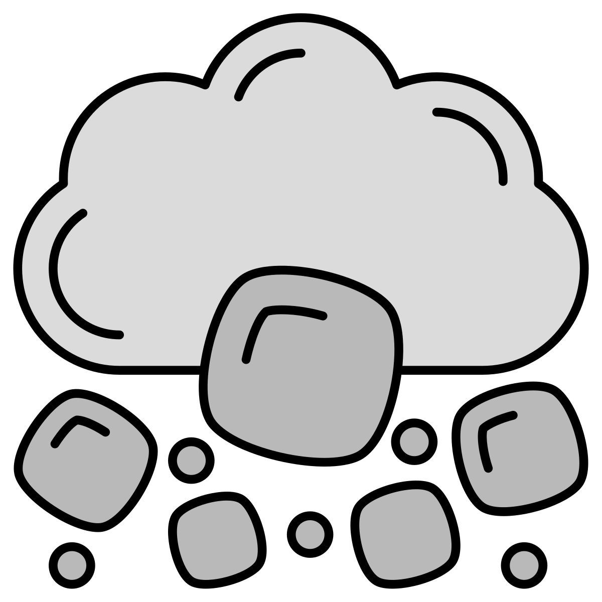 averse de grêle icon