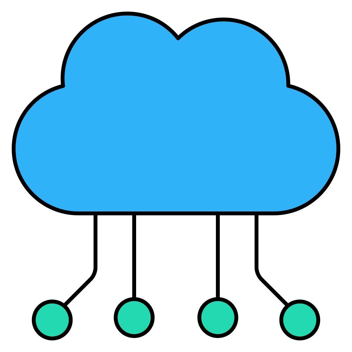 cloud network icon