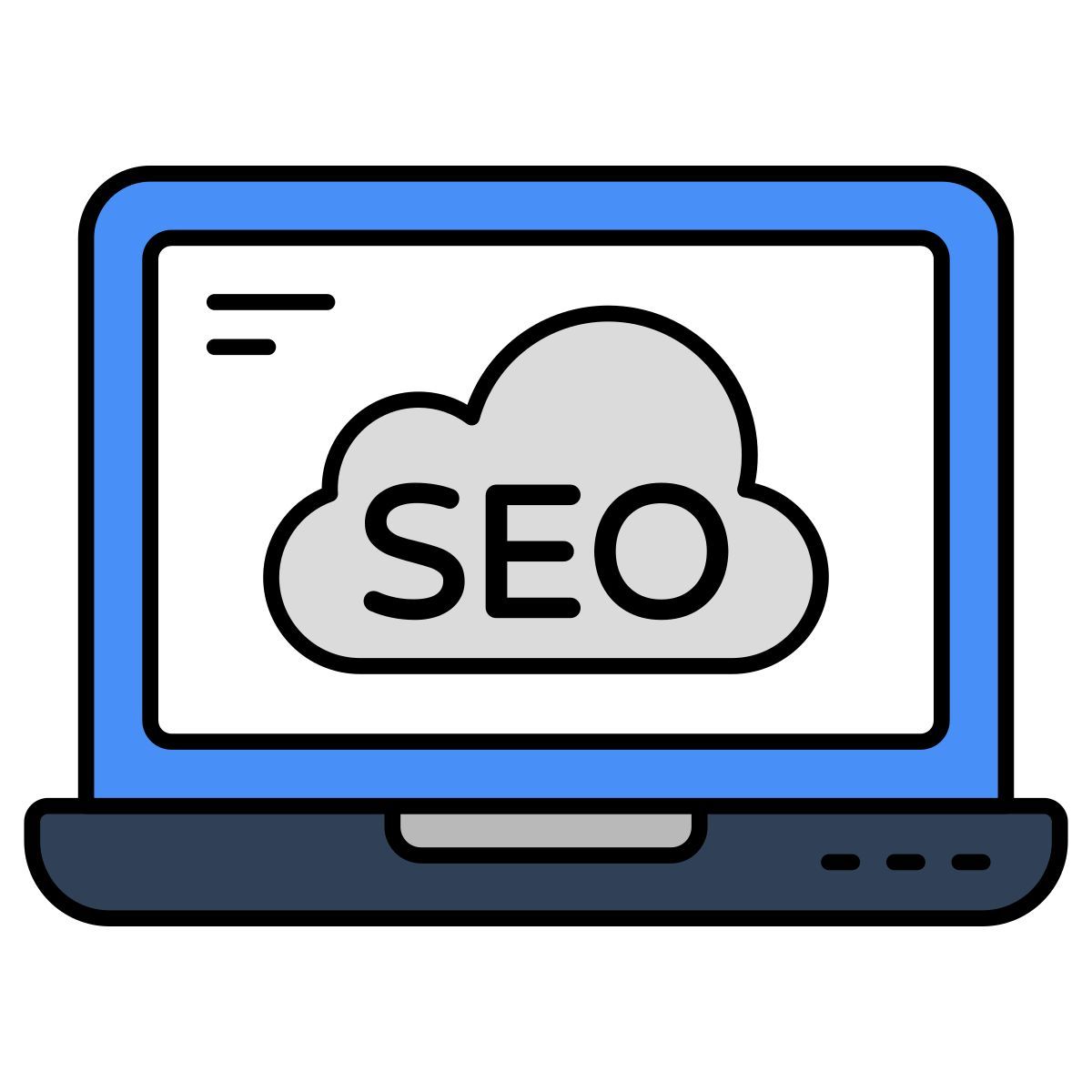 cloud seo icon