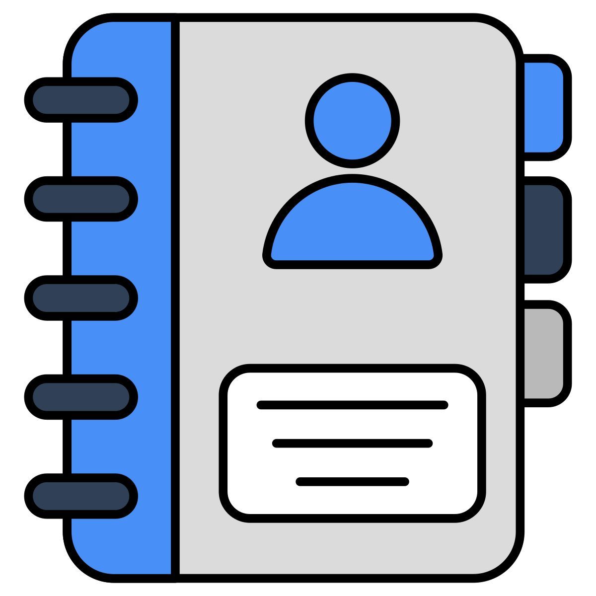 contact book icon