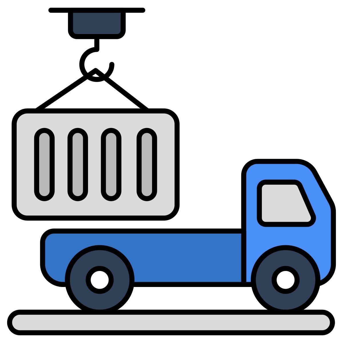 cargo delivery icon