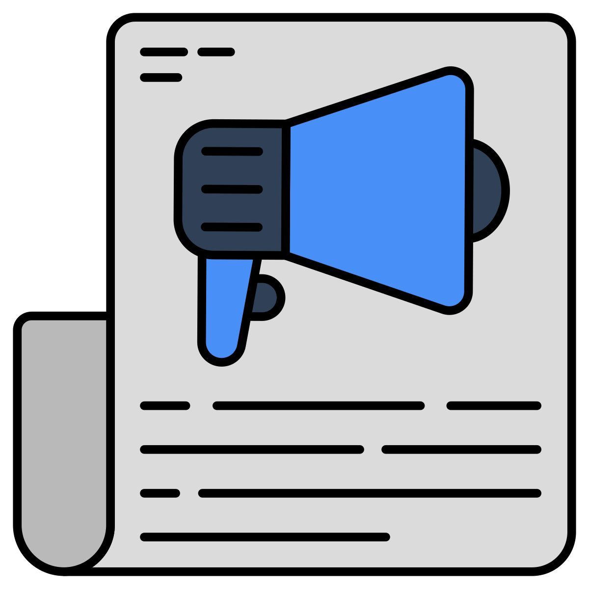 content marketing icon