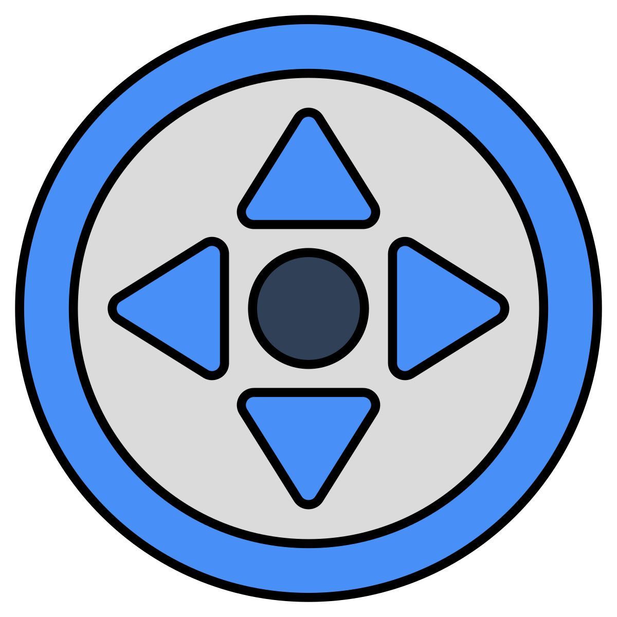 botões de controle icon
