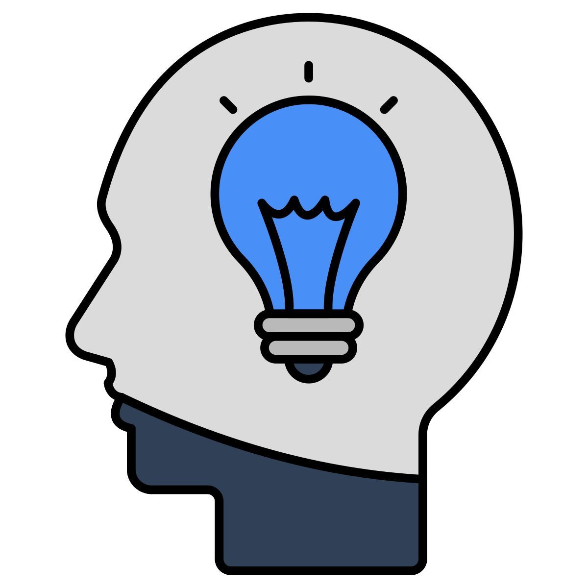 creative brain icon