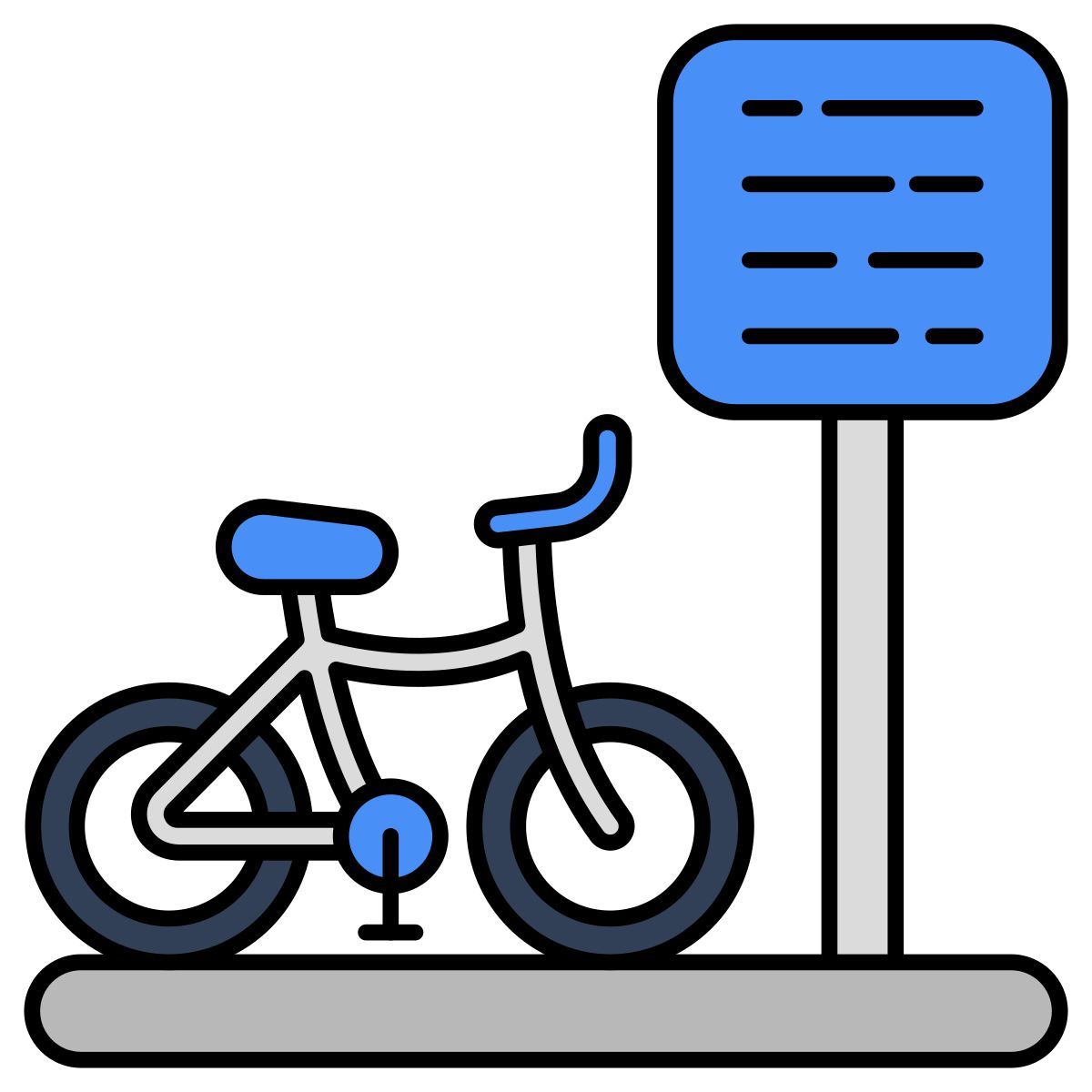 parcheggio per biciclette icon
