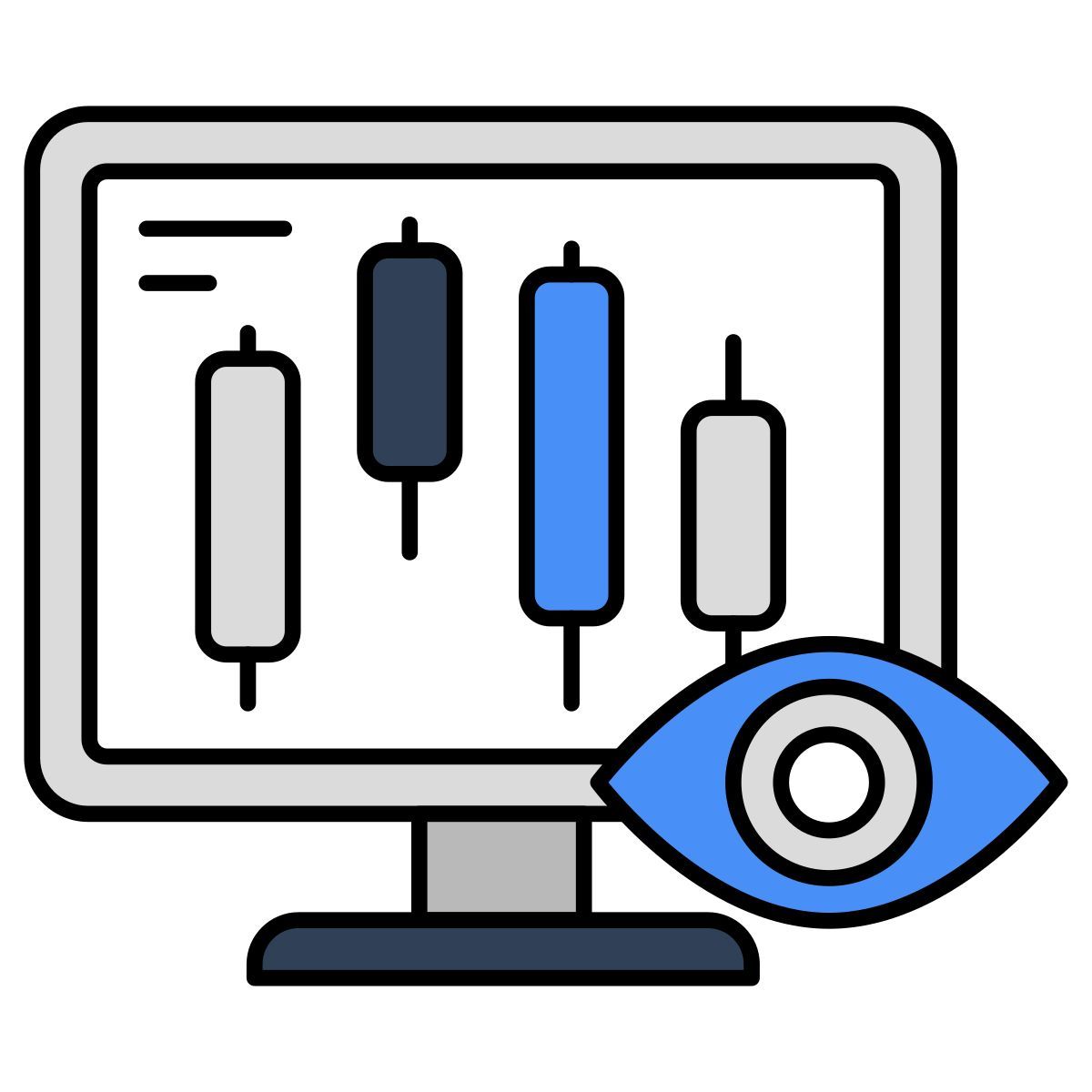 monitoreo de datos icon