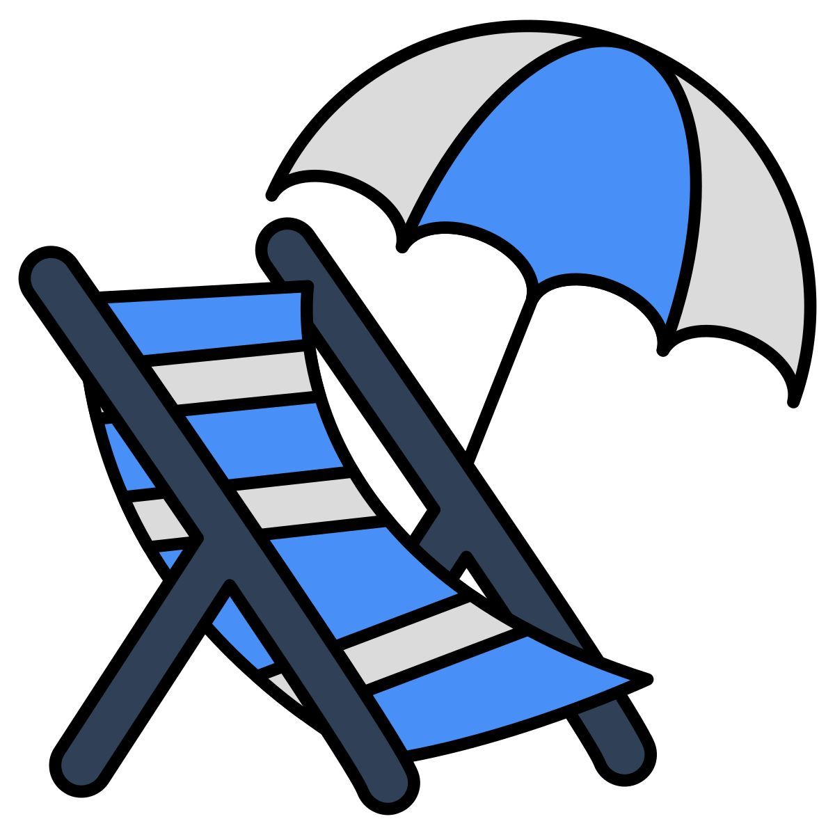 deck chair icon