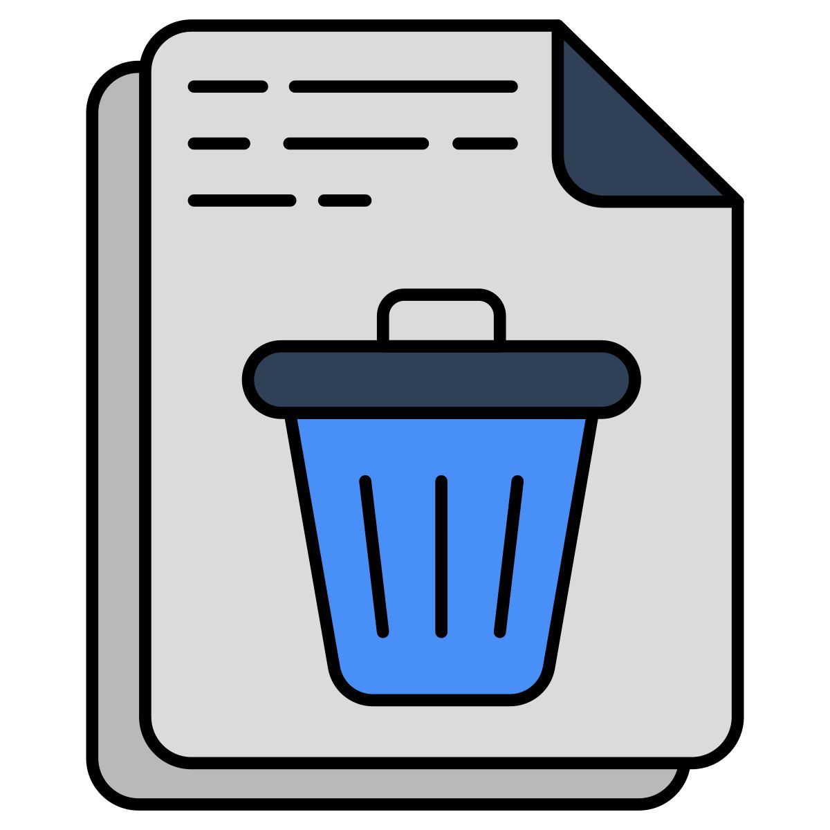 delete file icon